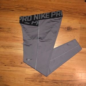 Nike Pro 7/8 Logo Waist Legging